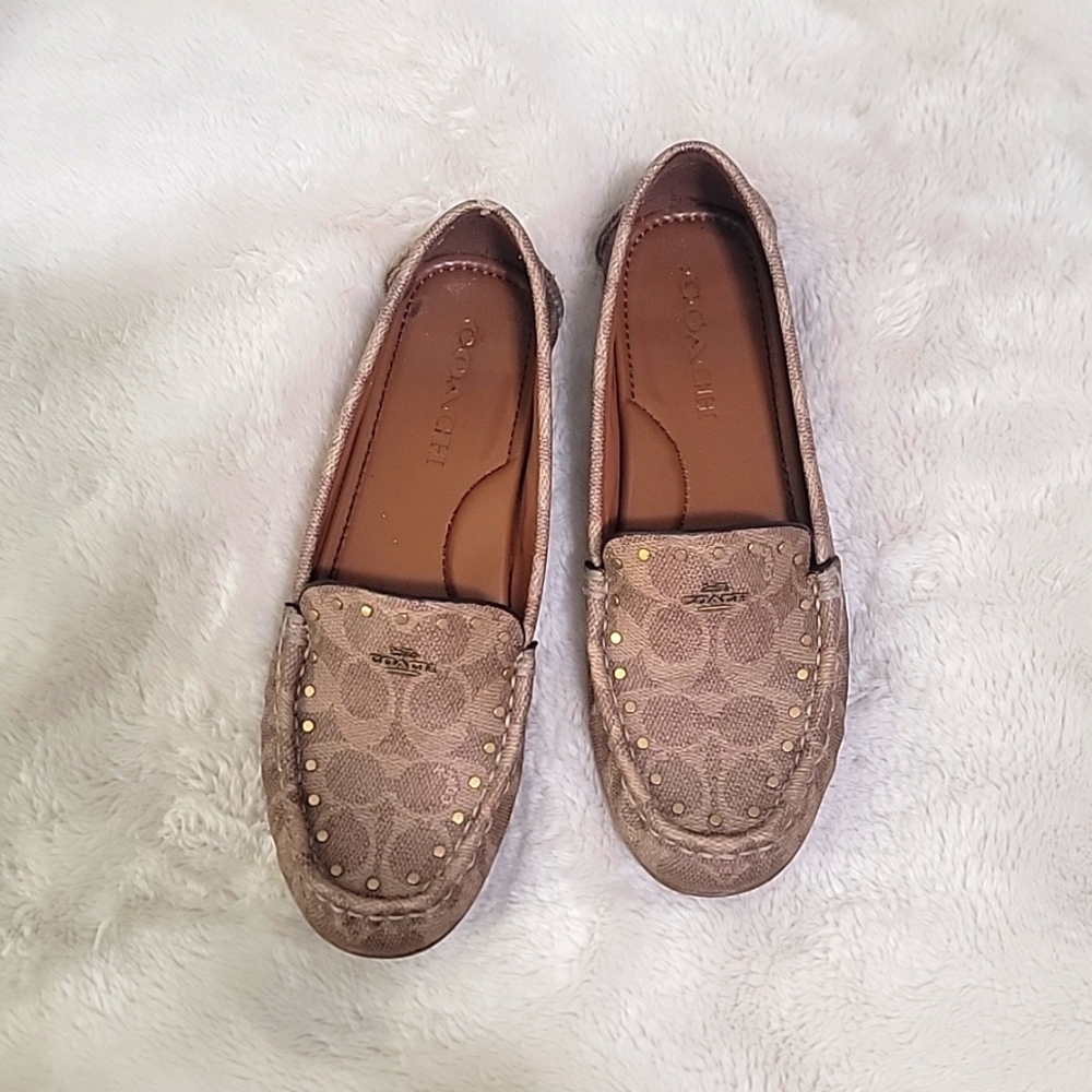 Coach slip on shoes